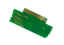 Rigid circuit board with Gold finger