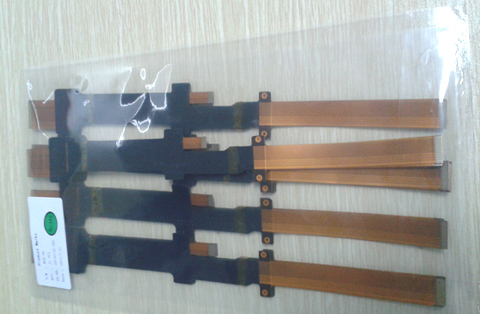 FPC 0.10mm with PI 0.20mm stiffener 