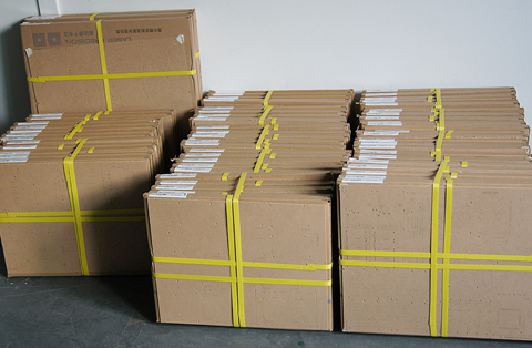 Packaged laser stencil